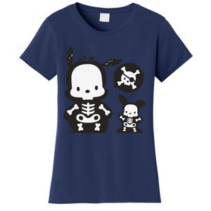 Pochacco Skeleton Halloween Sweat Women's T-Shirt