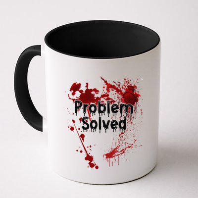 Problem Solved Halloween Print Mug