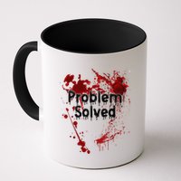 Problem Solved Halloween Print Mug