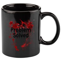 Problem Solved Halloween Print 11oz C Handle Ceramic Mug