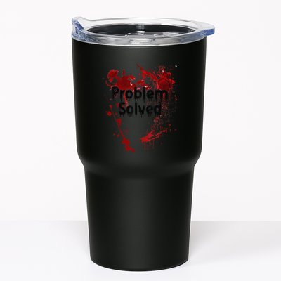Problem Solved Halloween Print Tumbler