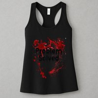 Problem Solved Halloween Print Womens Tank Top