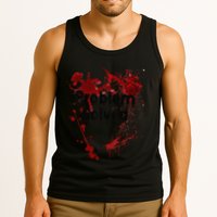 Problem Solved Halloween Print Tank Top