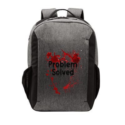 Problem Solved Halloween Print Vector Backpack