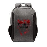 Problem Solved Halloween Print Vector Backpack