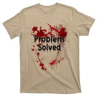 Problem Solved Halloween Print T-Shirt