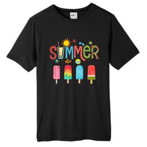 Popsicle Summer Hello Summer Tall Fusion ChromaSoft Performance T-Shirt