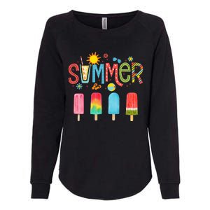 Popsicle Summer Hello Summer Womens California Wash Sweatshirt