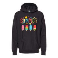 Popsicle Summer Hello Summer Premium Hoodie