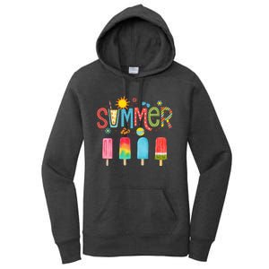 Popsicle Summer Hello Summer Women's Pullover Hoodie