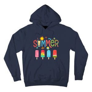 Popsicle Summer Hello Summer Tall Hoodie