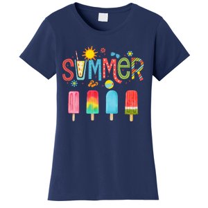 Popsicle Summer Hello Summer Women's T-Shirt