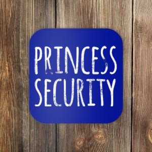 Princess Security Halloween Costume Dad Matching Easy Coaster