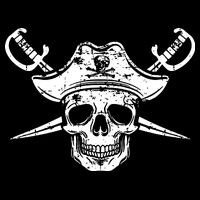 Pirate Skull Hat Swords Bucket Hat