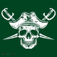 Pirate Skull Hat Swords Premium T-Shirt