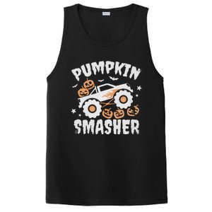 Pumpkin Smasher Halloween For Monster Truck Lover PosiCharge Competitor Tank