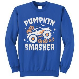 Pumpkin Smasher Halloween For Monster Truck Lover Sweatshirt