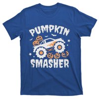 Pumpkin Smasher Halloween For Monster Truck Lover T-Shirt