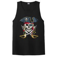 Pirate Skull Halloween Little PosiCharge Competitor Tank