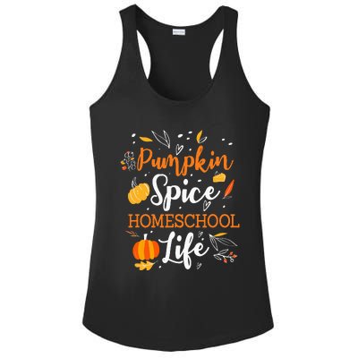 Pumpkin Spice Homeschool Life Allspice Halloween Fall Season Ladies PosiCharge Competitor Racerback Tank