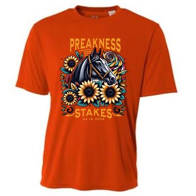 Preakness Stakes Horse Racing Cooling Performance Crew T-Shirt