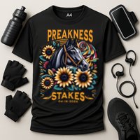 Preakness Stakes Horse Racing Cooling Performance Crew T-Shirt
