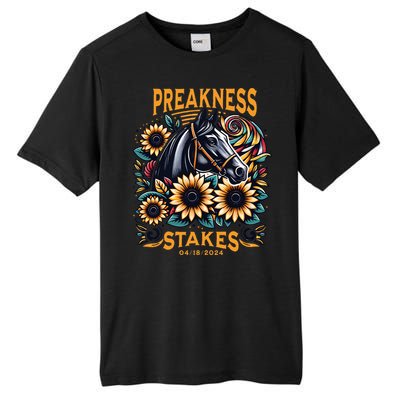 Preakness Stakes Horse Racing Tall Fusion ChromaSoft Performance T-Shirt