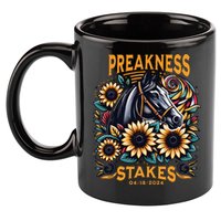 Preakness Stakes Horse Racing 11oz C Handle Ceramic Mug