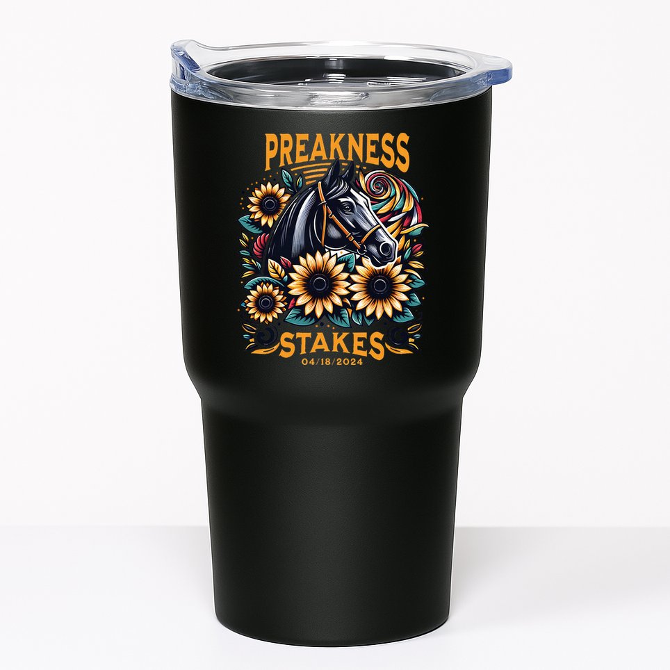Preakness Stakes Horse Racing Tumbler
