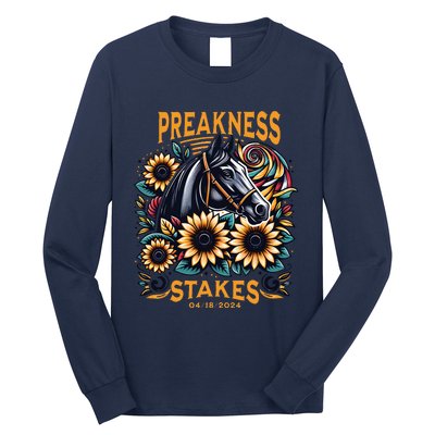 Preakness Stakes Horse Racing Long Sleeve Shirt