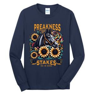 Preakness Stakes Horse Racing Tall Long Sleeve T-Shirt