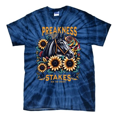 Preakness Stakes Horse Racing Tie-Dye T-Shirt