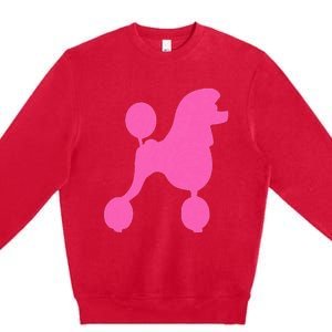 Poodle Skirt Hot Sock Hop 1950S Costume Premium Crewneck Sweatshirt