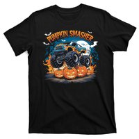 Pumpkin Smasher Halloween Monster Truck Lovers Monster Truck Fan T-Shirt