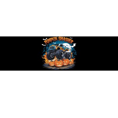 Pumpkin Smasher Halloween Monster Truck Lovers Monster Truck Fan Bumper Sticker