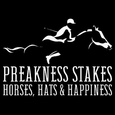 Preakness Stakes Horses Hats & Happiness Horse Racing Derby T-Shirt