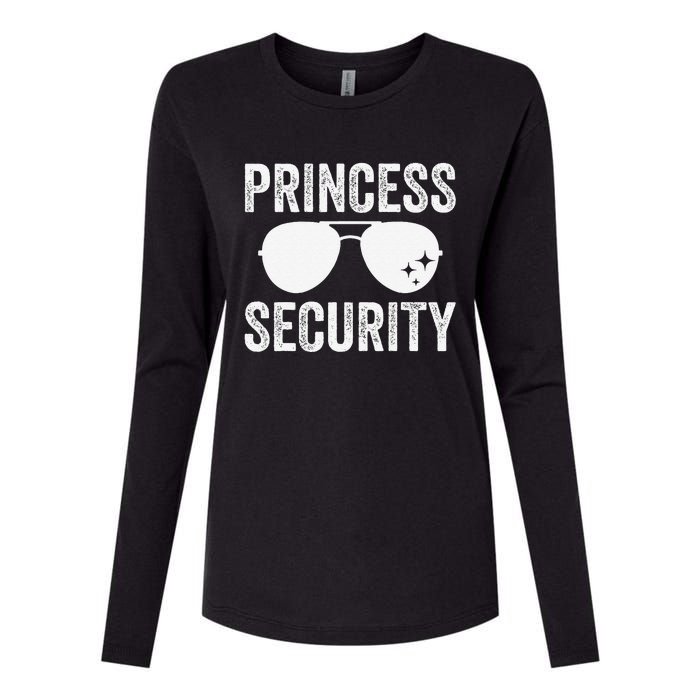 Princess Security Halloween Costume Dad Mom Boy Gift Womens Cotton Relaxed Long Sleeve T-Shirt