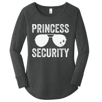 Princess Security Halloween Costume Dad Mom Boy Gift Women's Perfect Tri Tunic Long Sleeve Shirt