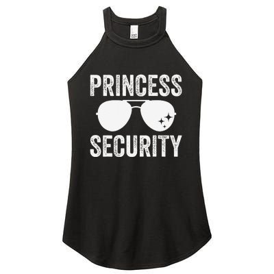 Princess Security Halloween Costume Dad Mom Boy Gift Women's Perfect Tri Rocker Tank