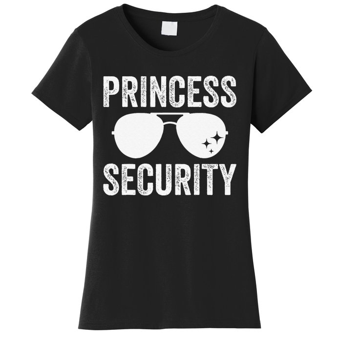 Princess Security Halloween Costume Dad Mom Boy Gift Women's T-Shirt