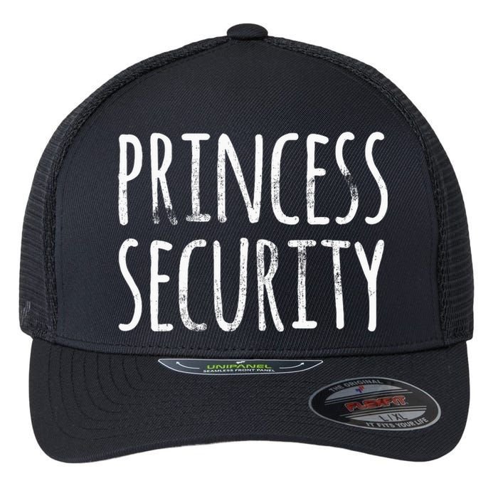 Princess Security Halloween Costume Dad Matching Easy Flexfit Unipanel Trucker Cap