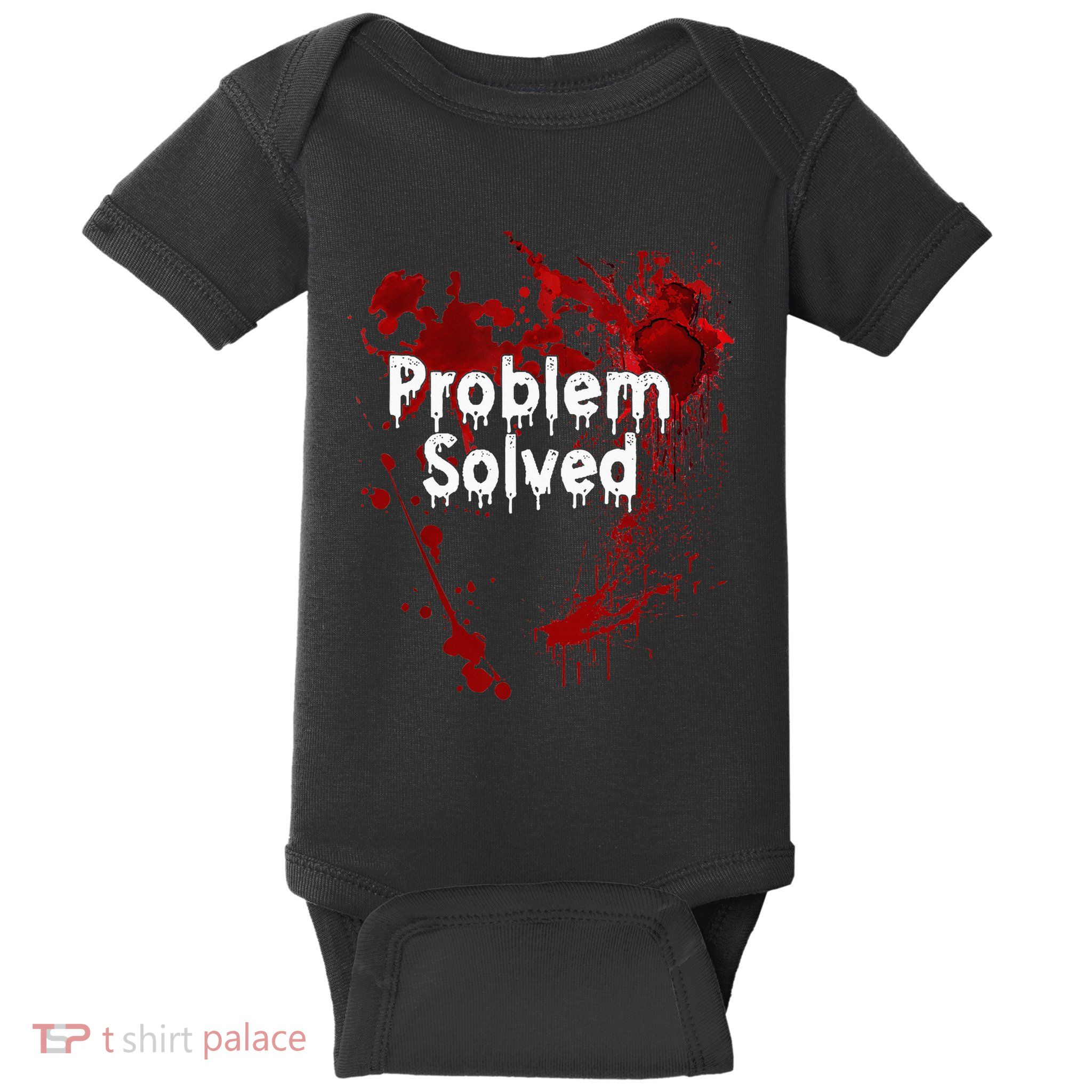 Problem Solved Halloween Baby Bodysuit