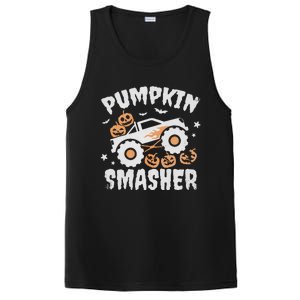 Pumpkin Smasher Halloween For Monster Truck Lover PosiCharge Competitor Tank