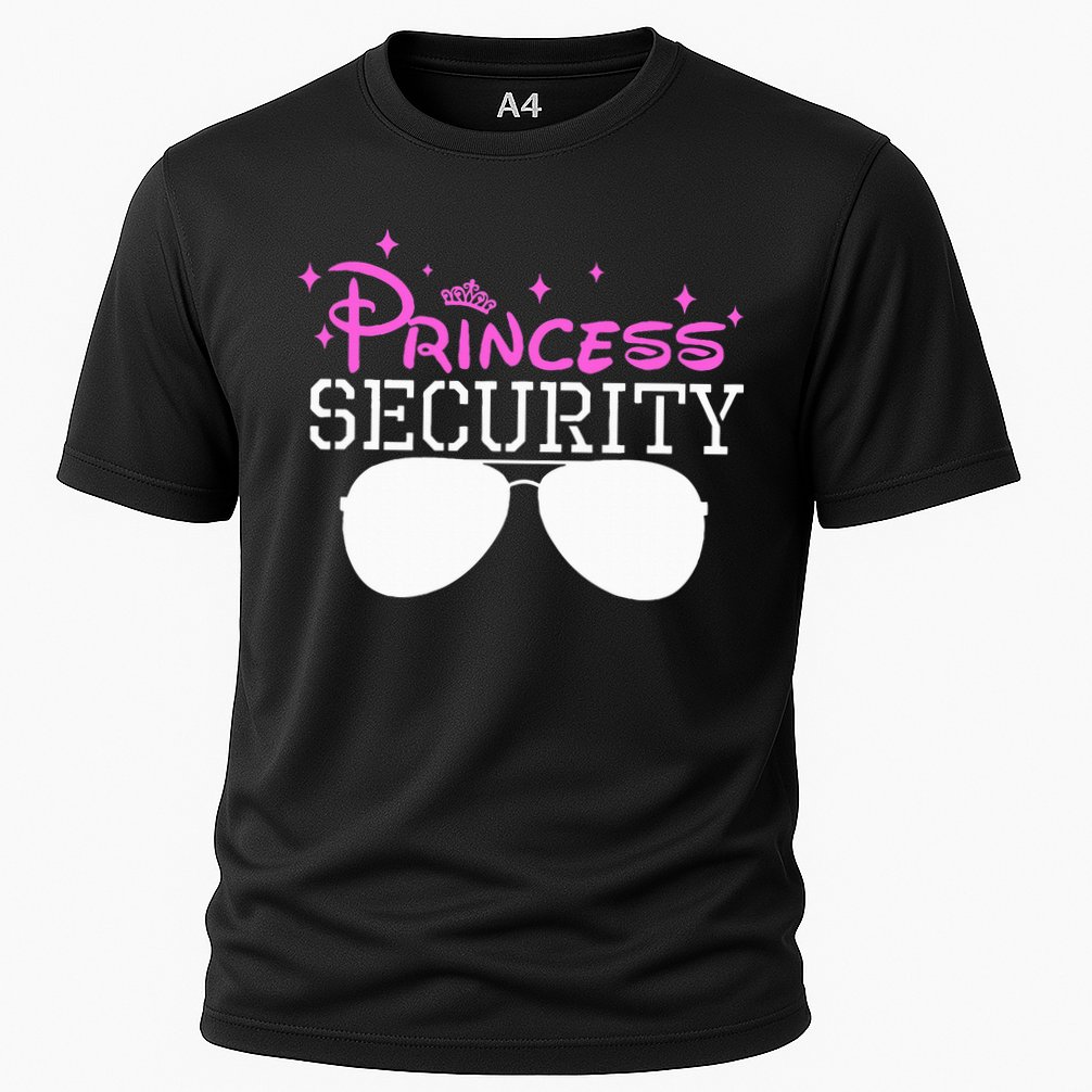 Princess Security Halloween Costume Dad Mom Boy Brother Cooling Performance Crew T-Shirt