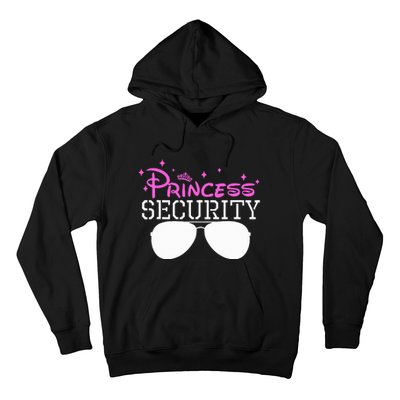 Princess Security Halloween Costume Dad Mom Boy Brother Hoodie