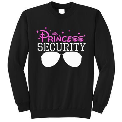 Princess Security Halloween Costume Dad Mom Boy Brother Sweatshirt