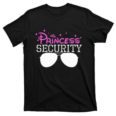 Princess Security Halloween Costume Dad Mom Boy Brother T-Shirt