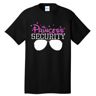 Princess Security Halloween Costume Dad Mom Boy Brother Tall T-Shirt