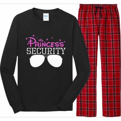 Princess Security Halloween Costume Dad Mom Boy Brother Long Sleeve Pajama Set