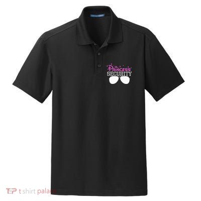 Princess Security Halloween Costume Dad Mom Boy Brother Dry Zone Grid Polo